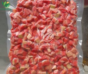 Cubes organiques IQF du Vietnam goyave rose congelée eau entière en vrac préservée exportation emballage sous vide modèles en tranches - Product Image 5