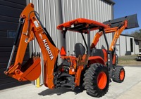 2016 Kubota L47 Walking Tractor Loader Retroexcavadora 4x4 47 HP Motor diésel Hidrostático a la venta