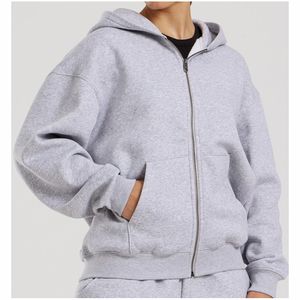 Sudaderas con Capucha y Cremallera para Mujer, Chaquetas de Forro Polar, Sudadera Extra Grande, Chaqueta de Invierno, Elegante, Cálida y Acogedora, Moderna y Cómoda - Product Image 5