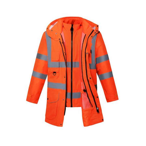 Qualité supérieure, logo personnalisé, haute visibilité, respirant, polaire polyester doublé, imperméable, sécurité réfléchissante haute visibilité pour le trafic - Product Image 1