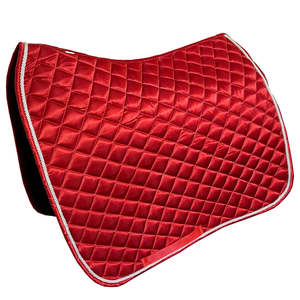 Service OEM Tapis de selle de cheval Tapis de selle de cheval de couleur unie personnalisé Tapis de selle équestre - Product Image 3