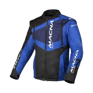 Hombres Crest Moto Touring/Offroad Impermeable Cordura 3 Capas Enduro/Aventura Textil Chaqueta/Chaqueta, CE Nivel 2 Protección - Product Image 1