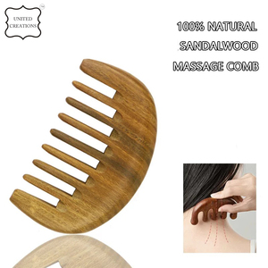 หวีไม้ไผ่ย่อยสลายได้สำหรับใช้ในบ้านหวีผมไม้ไผ่เป็นมิตรกับสิ่งแวดล้อมสไตล์แฟชั่นทำด้วยมือ - Product Image 2