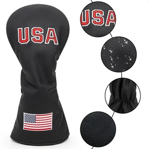 First Fitness nuevo estilo personalizado al por mayor Premium impermeable poliéster conductor Golf Head Covers Golf barril Headcovers - Product Image 3