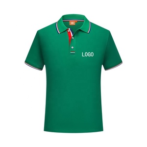 เสื้อโปโลผู้ชายผ้าฝ้าย100% เสื้อกอล์ฟเรียบหรูพิมพ์โลโก้ได้ตามต้องการ - Product Image 6