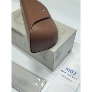 Lunettes intelligentes M02X Pro Max avec caméra 13MP, vidéo 4K, assistant vocal IA, charge magnétique et contrôle par application - Product Image 6