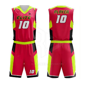 Uniforme de Baloncesto Personalizado de Alta Calidad, Transpirable, 100% Poliéster, Talla Grande - Product Image 4