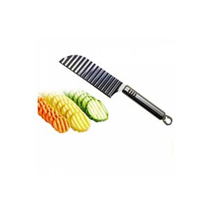 Affettatrice per frutta e verdura a forma di coltello da taglio seghettato