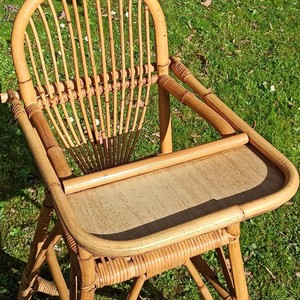 Baby <b>Feeder</b> <b>Chair</b> Eco Friendly Competitive Price Durable Hot Trend Bohemian Rattan Feeding <b>Chairs</b> for Newborn Babies - Product Image 5