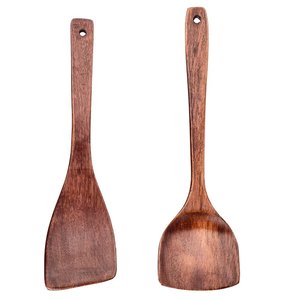 Vente la plus vendue tourneur de bois cuillère à tavetha spatule tourneuse faite à la main cuillère de cuisine artisanale - Product Image 2