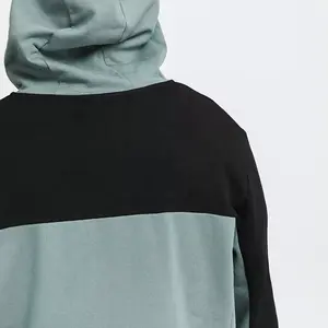 Sudadera con Capucha de Lujo para Hombre, 100% Algodón Ecológico, Impermeable, 330g, Manga Larga, Color Sólido, para Invierno - Product Image 5