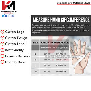 Guantes de Motocicleta, Guantes de Conducción Completos, Impermeables, Antideslizantes, Transpirables, con Función de Pantalla Táctil - Product Image 6