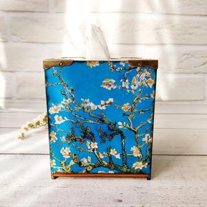 Boîte à mouchoirs en métal avec une belle impression numérique - Product Image 5