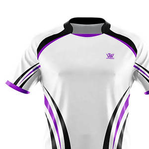 Prix de gros à séchage rapide uniforme de rugby respirant 2025 nouveau design uniforme de rugby de haute qualité - Product Image 4