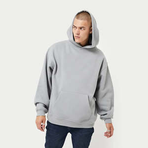 Vente en gros de sweats à capuche pour hommes de haute qualité 350 gsm 100% tissu en coton peigné impression personnalisée pull à capuche brodé - Product Image 1