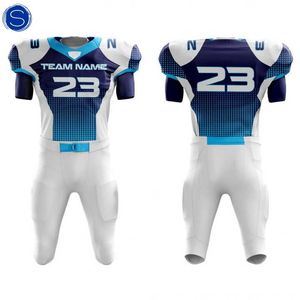 ชุดฟุตบอลอเมริกันดีไซน์ตามสั่งผ้าฝ้ายระบายอากาศได้ดีเหมาะสำหรับผู้ใหญ่ทุกเพศ XL - Product Image 2