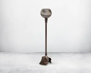 Nouveau chandelier détachable en métal d'alliage vintage de luxe européen élégant bougeoir de qualité supérieure lot de 3 - Product Image 6