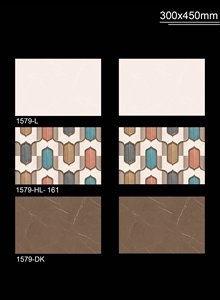 กระเบื้องเซรามิคเคลือบสีเทาอ่อนขนาด30x45ซม. 12X18นิ้วห้องครัวมันวาวห้องน้ำห้องนั่งเล่นโรงแรมสีตามสั่ง - Product Image 2