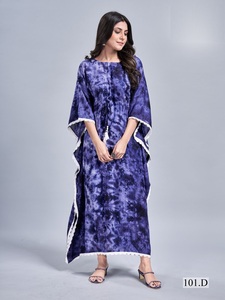 Venta de exportación de prendas y accesorios Kaftan Rayan con bordado Kaftanes de trabajo para mujeres a precio asequible - Product Image 4