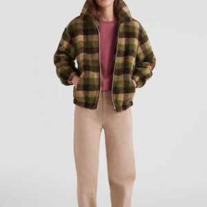 Chaquetas de Forro Polar para Mujer, Acolchadas, Transpirables, Resistentes al Viento, con Cierre Completo, Mangas Largas, Botones, Logotipo, a la Moda, Casuales, para Exteriores - Product Image 5