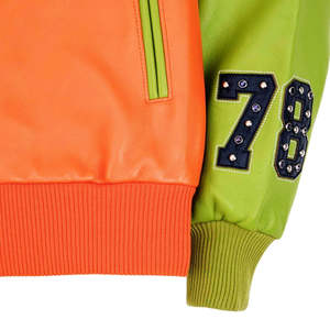 Chaqueta Universitaria de Cuero Transpirable de Alta Calidad, Nueva Moda, Ropa Exterior Elegante y Moderna, Chaqueta Cómoda - Product Image 4