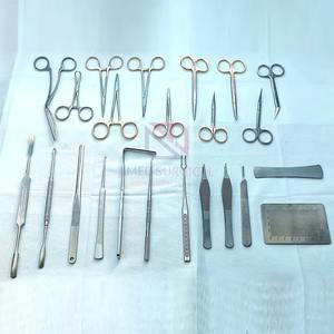 ชุดผ่าตัดเสริมจมูก 24 ชิ้น |   ชุดเครื่องมือผ่าตัดคุณภาพสูง ผลิตจากเหล็กกล้าไร้สนิมเยอรมัน สำหรับงานศัลยกรรมตกแต่งจมูก - Product Image 3