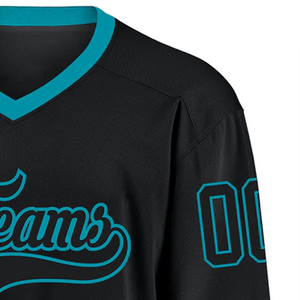 Concevez votre propre logo maillot de hockey sur glace maillot de hockey sur glace de haute qualité 100% polyester respirant fabriqué au Pakistan - Product Image 4