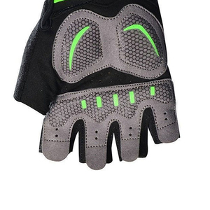 Guantes de Ciclismo Ecológicos Personalizables de Alta Calidad al por Mayor, Transpirables, Ventilados, Resistentes a la Palma, Medios Dedos - Product Image 6
