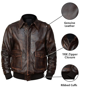 Chaqueta de bombardero de piloto de moda con bordado de impresión de logotipo personalizado para hombre y mujer, ropa de calle, proveedor de ropa de abrigo informal - Product Image 4