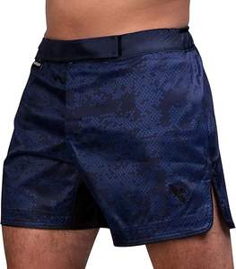 Impression numérique rétractable vêtements d'arts martiaux mixtes pour adultes coupe ajustée personnalisée MMA Muay Thai Shorts Kickboxing tronc d'arts martiaux - Product Image 2