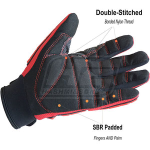Gants de mécanicien légers de style nouveau Gants de sécurité en cuir au prix - Product Image 3
