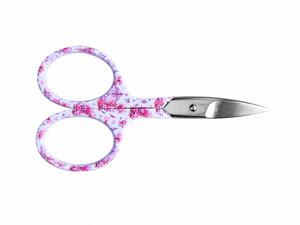 Ciseaux à broder professionnels 3,5 pouces, motif floral Sakura rose, pointe affûtée, en acier inoxydable, pour travaux manuels et couture - Product Image 5