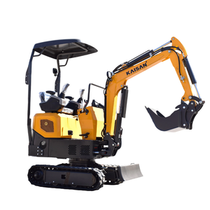 <span class=keywords><strong>1</strong></span> Ton Mini <span class=keywords><strong>Excavator</strong></span> 7.6KW Koop Joystick mesin operasi penggali kecil - Product Image 4