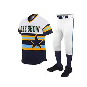 Uniforme de béisbol al por mayor, ropa deportiva 100% poliéster, uniforme de béisbol y softbol personalizado fabricado en Pakistán por Quick Industrie - Product Image 1