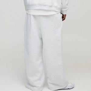 Fabricants de vêtements, pantalons de survêtement plissés droits pour hommes, taille haute, mode respirante, 3D pour impression en relief, joggers - Product Image 2