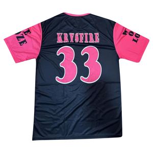 Otro equipo Softball Jersey Haul Package Set de suministro directo de fábrica Camiseta de béisbol transpirable Sublimación Softball Jersey - Product Image 3
