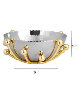 Top Selling <b>Silver</b> Stainless Steel Nut <b>Bowls</b> - Product Image 1