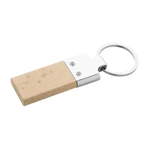 Porte-clés personnalisé en bois de lignum - Option cadeau personnalisée - Product Image 6