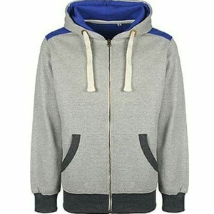 Sweats à capuche d'hiver personnalisés pour hommes 100% coton de haute qualité avec tissu tricoté teint uni respirant et à séchage rapide - Product Image 1