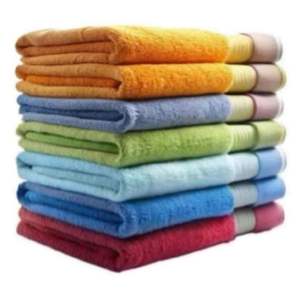 100% coton éponge couleur unie hôtel et maison Spa serviette de bain à séchage rapide écologique et durable pour adultes Logo personnalisable - Product Image 2
