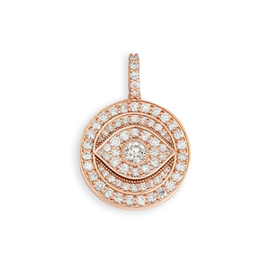 Pendentif Hip Hop à la mode pour hommes en or jaune 14 carats entièrement glacé avec diamant de taille brillante plaqué or VVS Clarity - Product Image 4