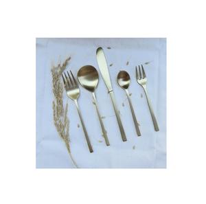 ช้อนทองเหลืองด้ามบิด สำหรับงานเลี้ยง ราคาขายส่ง สีทอง ช้อนสำหรับรับประทานอาหารที่บ้าน ดีไซน์สวย - Product Image 2