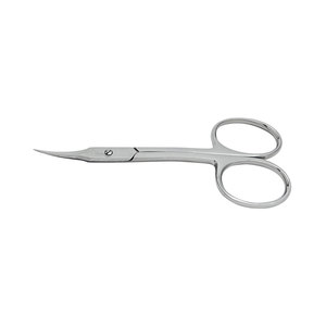 Haute qualité meilleure manucure cisaillement des ongles ciseaux à cuticules Surface de coupe incurvée poignée droite en acier inoxydable outil de beauté pointu - Product Image 3