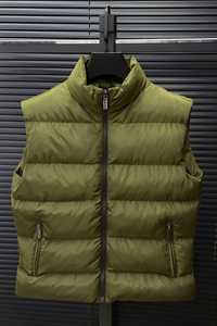 <b>Men's</b> Casual Lightweight Canvas Waterproof <b>Jacket</b> Spring Quilted Sleeveless Puffer Vest Outdoor Hiking <b>Travel</b> Daily Wear Plus - Product Image 3