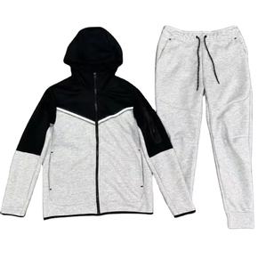 Chándal de Felpa Técnica de Lujo 100% Algodón Original OEM al por Mayor para Hombre, con Logotipo Personalizado, Transpirable, Joggers de Alto Gramaje 2026 - Product Image 2