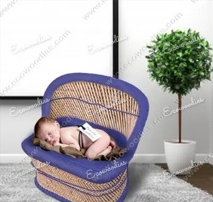 Accessoires de photographie mignon nouveau-né fait à la main écologique nouveau-né posant des accessoires en bambou canne canapé enfants Poser conteneur pour Photoshoot - Product Image 1