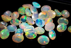 Genuine Ethiopian Opal Gemstone Oval Shape <b>Stone</b> Faceted Ethiopian Opal Gemstone 10x8mm Size Opal <b>Gems</b> Gift for Her - Product Image 5