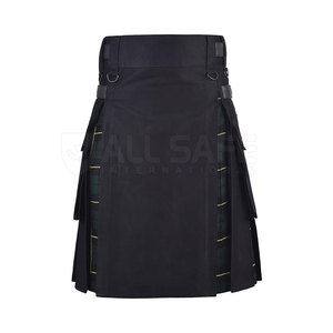 Durable Mens Scottish Tartan Kilt Traditional Clan Heritage Highland Outfit Cintura ajustable plisada Ropa cultural hecha a medida - Product Image 2