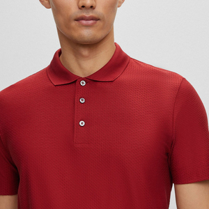 Polo d'été pour hommes léger et respirant en coton à manches courtes décontracté Golf Tennis Fashion Slim Fit Top - Product Image 4