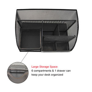 الأكثر مبيعًا شبكة أو متعددة الوظائف كادي مع 6 أقسام ودرج للمكتب للإمدادات - Product Image 5